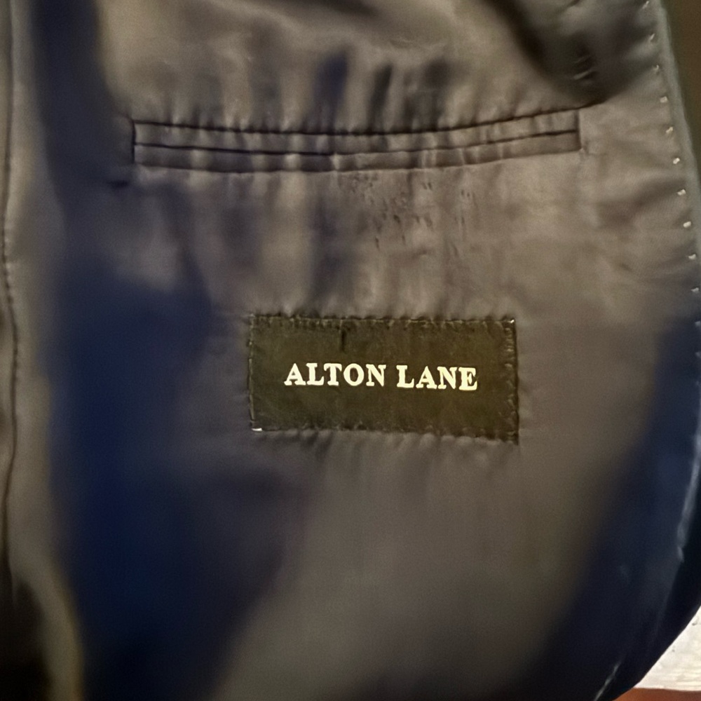 Alton Lane dark NAVY Men's Blazer - Picture 4 of 5